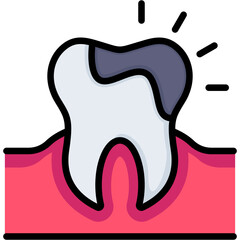 Dental Caries Icon