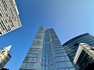 Obraz premium Skyscraper in Central Brussels, Belgium