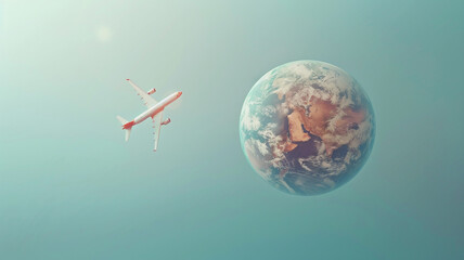 World Heritage Day, airplane sky planet world Earth fly aeroplane technology clouds, tourism journey skyline turbine, freedom view high