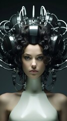 futuristic hair dryer