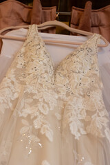 Wedding dress from a recent wedding