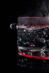 Boiling water