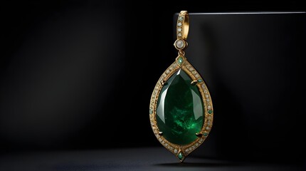 Elegant Jade Necklace Display