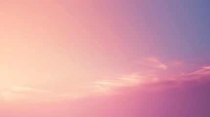Fototapeta premium a smooth gradient transitioning from a light pink hue on the left side to a deeper purple shade on the right.