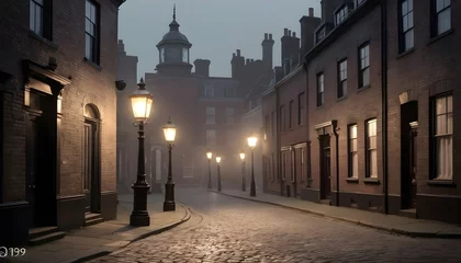 Rollo Victorian-Street-Lamplighters-Gas-Lamps-Cobblest- 3 © Ayleen