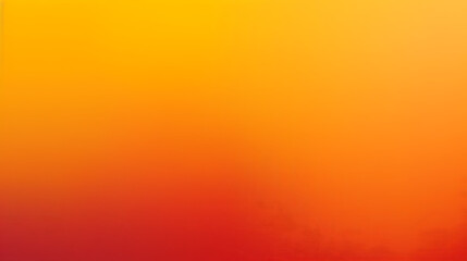 a smooth gradient of warm colors. Starting from the top left corner, it transitions seamlessly from a deep orange to a vibrant orange - obrazy, fototapety, plakaty