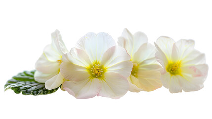 primrose flower, on transparent background