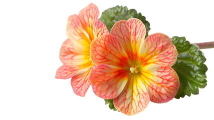 primrose flower, on transparent background