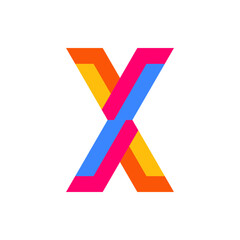 Monogram X. Design vector X logo. Monogram initial letter mark X logo design. Monogram design vector logo. Monogram initial letter mark X logo design. Simple X monogram. Monogram X design logo 