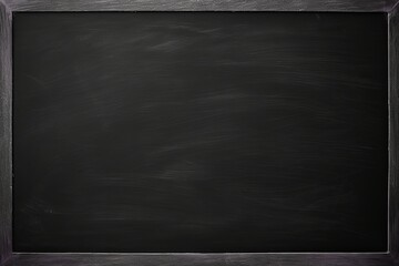 Lavender blackboard or chalkboard background with texture of chalk school education board concept, dark wall backdrop or learning concept with copy space blank for design photo text or product - obrazy, fototapety, plakaty
