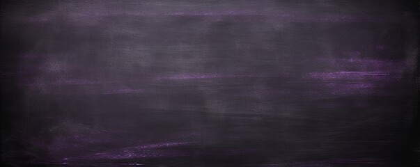 Lavender blackboard or chalkboard background with texture of chalk school education board concept, dark wall backdrop or learning concept with copy space blank for design photo text or product - obrazy, fototapety, plakaty