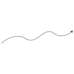 Curve Line Arrow 
