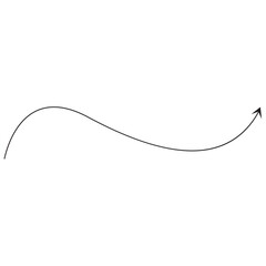 Curve Line Arrow 