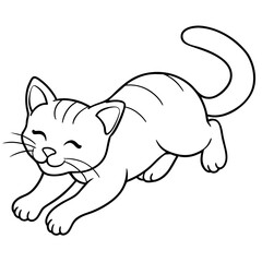 illustration of a cat