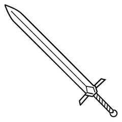 illustration of sword