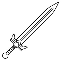 illustration of a sword