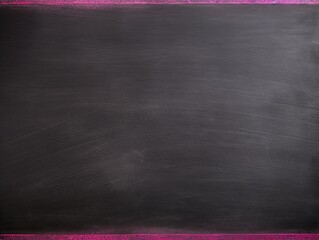 Magenta blackboard or chalkboard background with texture of chalk school education board concept, dark wall backdrop or learning concept with copy space blank for design photo text or product