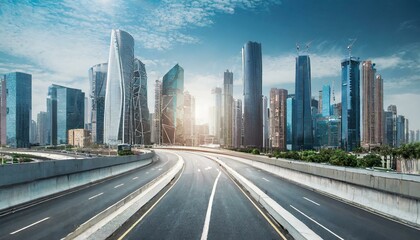 Obraz premium city at night