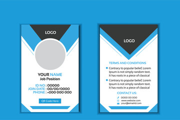 Business man Id card, student id card, police id card, officer id card creative design perfiect