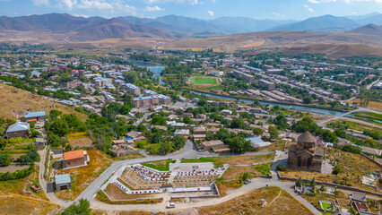 Summer day at Sisavank Church in Armenia