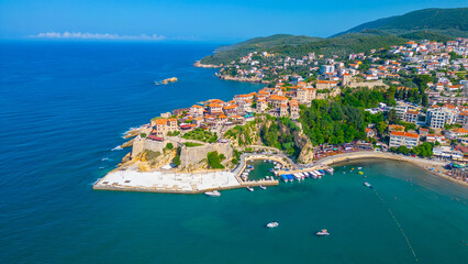 Panorama of Ulcinj in Montenegro