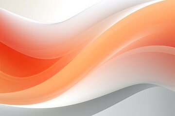 Orange gray white gradient abstract curve wave wavy line background for creative project or design backdrop background