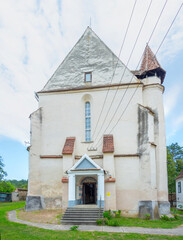 Fototapeta premium The fortified church of Bazna in Romania