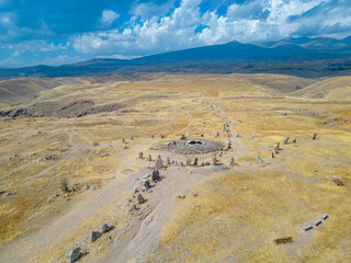Zorats Karer aka Karahunj ancient sanctuary in Armenia