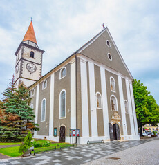 Obraz premium Saint Nicholas church in Varazdin, Croatia