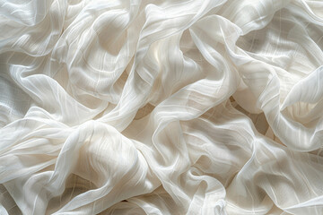 An illustration of cotton batiste texture, 32k, full ultra HD, high resolution - obrazy, fototapety, plakaty