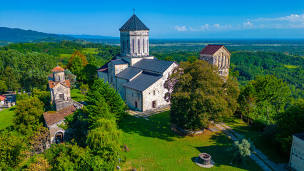 Summer day at Martvili Monastery in Georgia
