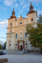 Holy Trinity Catholic Church in Baia Mare, Romania