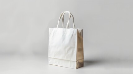Shopping bag. White background