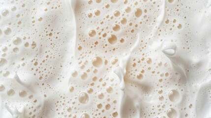 Soap foam texture. White bubbles background