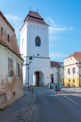 Turnul Steingasser tower in Romanian town Medias