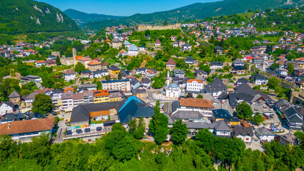 Jajce fortress in Bosnia and Herzegovina