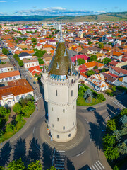 Water Castle in Drobeta-Turnu Severin in Romania - obrazy, fototapety, plakaty