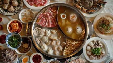 Hotpot broth ballet