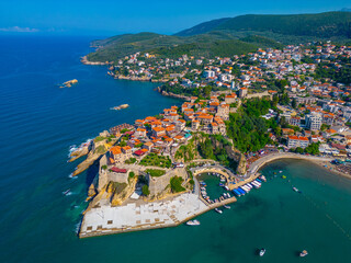 Panorama of Ulcinj in Montenegro