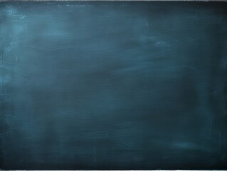 Sky Blue blackboard or chalkboard background with texture of chalk school education board concept, dark wall backdrop or learning concept with copy space blank for design photo text or product