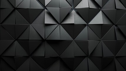 Black Triangle Pattern Abstract Background 