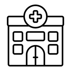 Doctors Office Line Icon