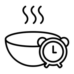 Cooking Line Icon