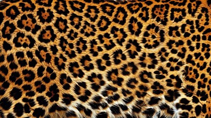 Leopard Skin Pattern Texture Fashion Print