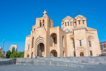 Fototapeta premium Saint Gregory The Illuminator Cathedral in Yerevan, Armenia