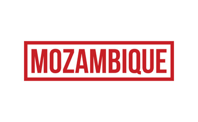 Mozambique Rubber Stamp Seal Vector
