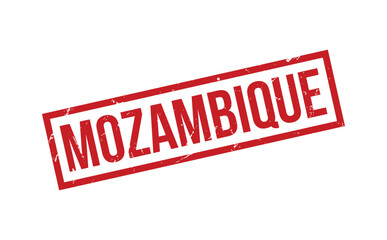 Mozambique Rubber Stamp Seal Vector