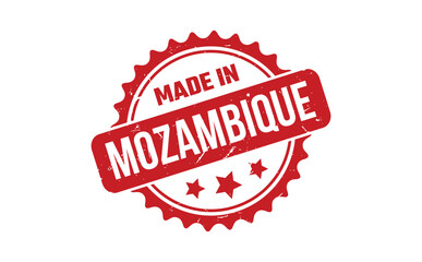 Made In Mozambique Rubber Stamp