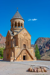 Summer day at Noravank monastery in Armenia