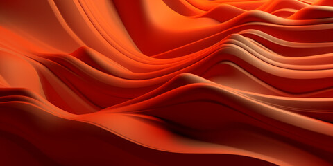 Obraz premium abtract wave orange background